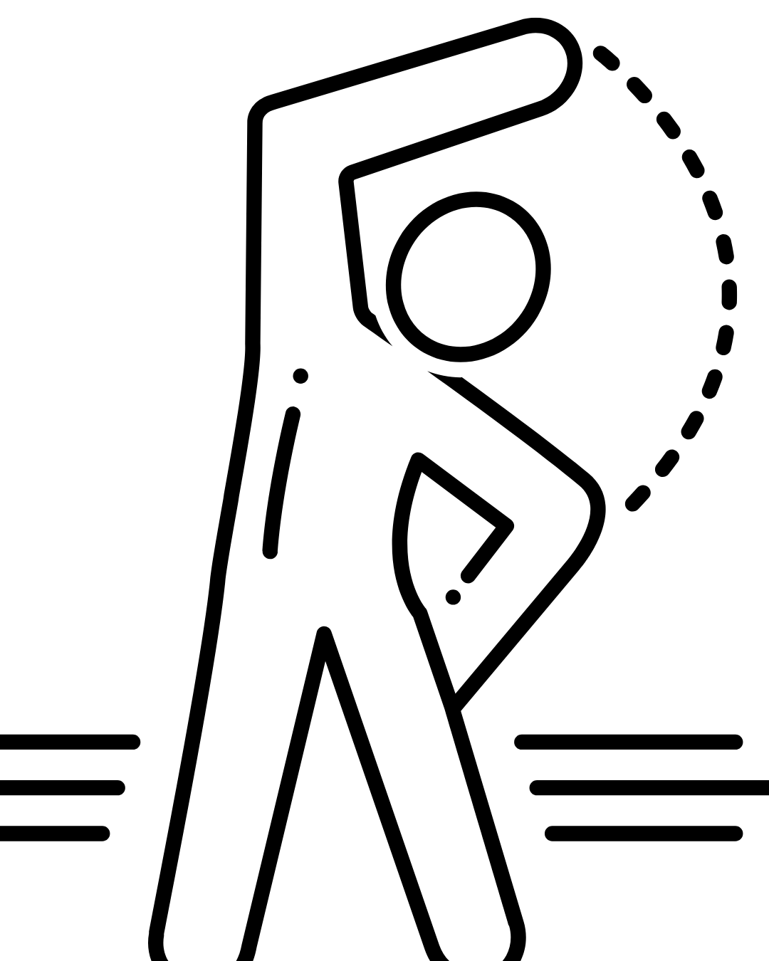 man exercising physical health