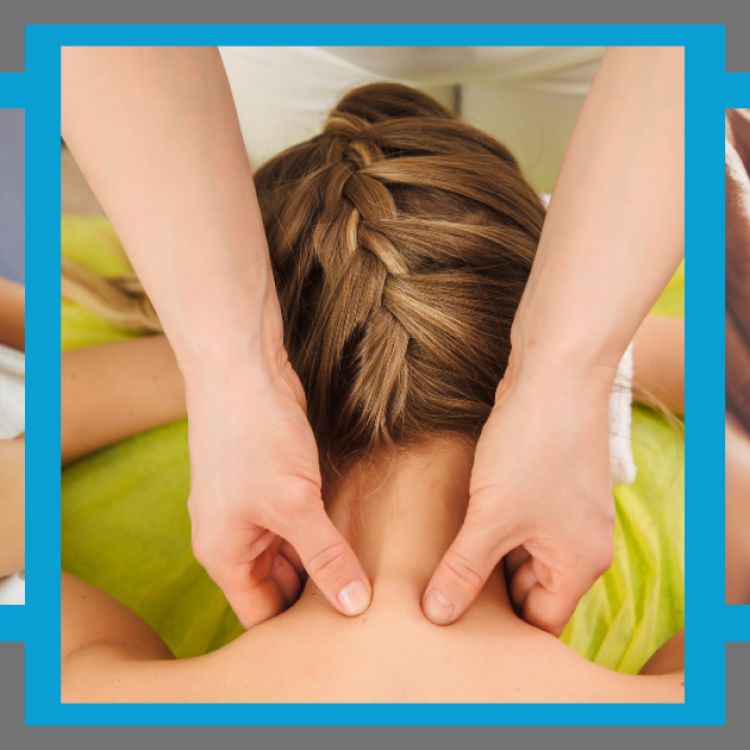 Back, neck and shoulder massage at The Therapy Venue