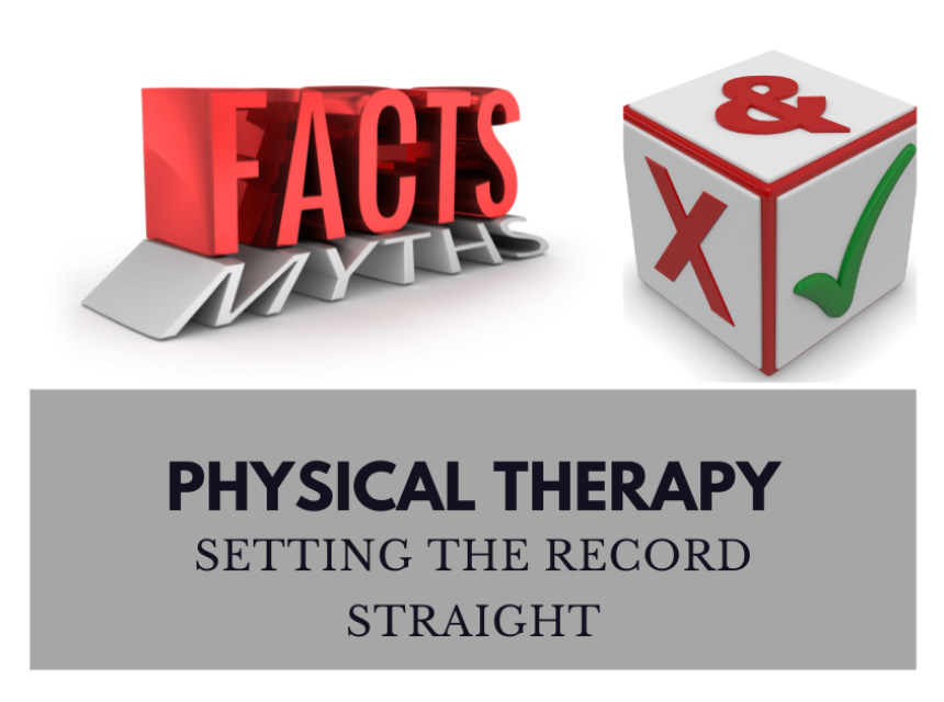 fact vs myth sign and dice