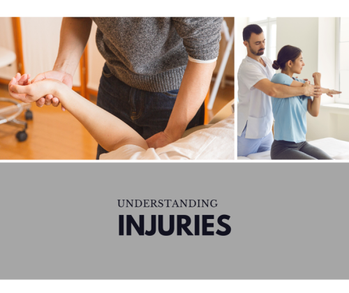 people being treated for injuries